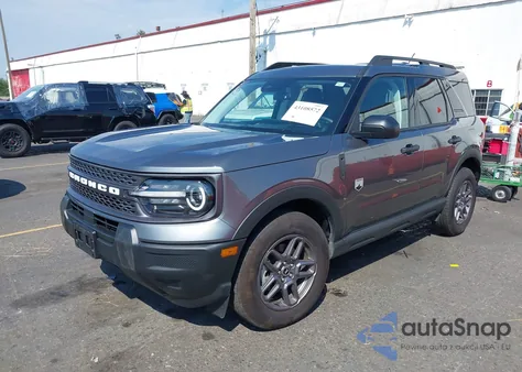 2025 Ford Bronco Sport Big Bend from USA, damaged, VIN 3FMCR9BN8SRE30888